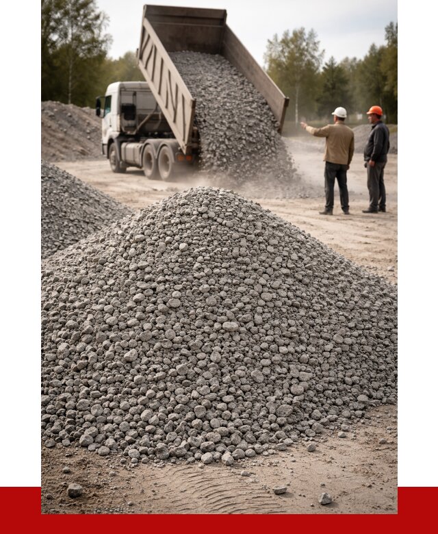 Гранитный щебень фракция 0-5 в Ноябрьске от 2938 руб ПРОНЕРУДНбс