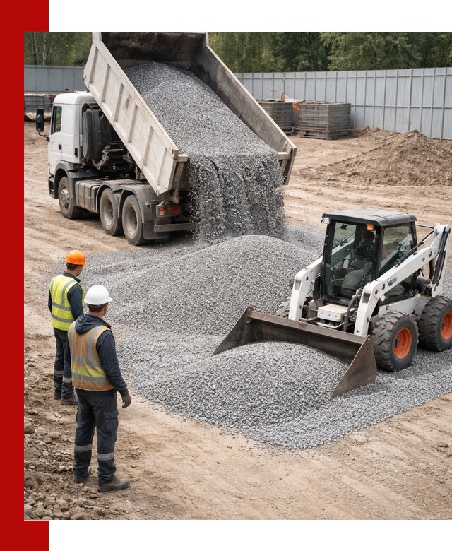 Доставка и продажа гранитного щебня фракции 0-5 в Ноябрьске