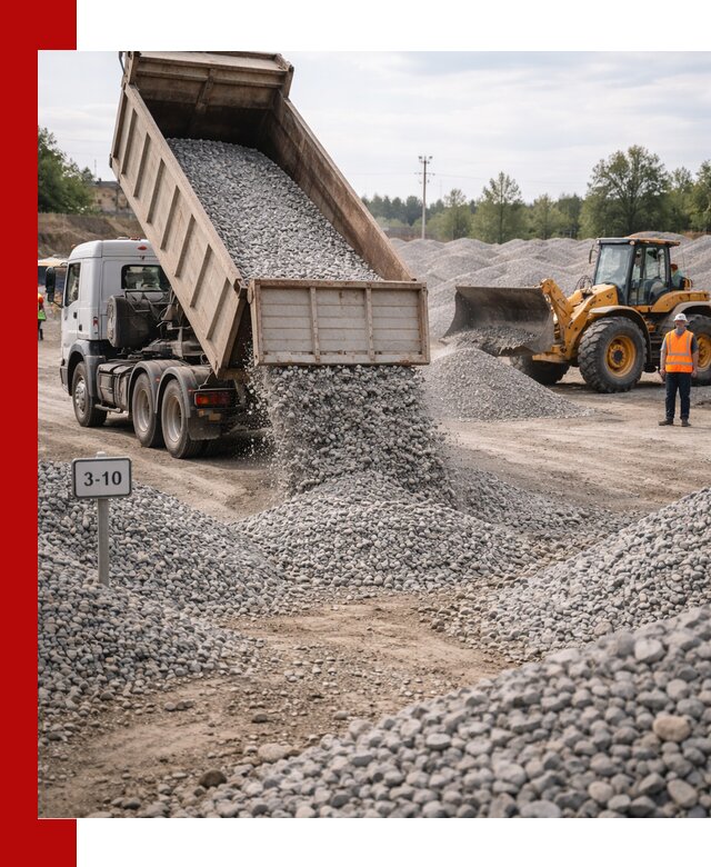 Гранитный щебень фракции 3–10: доставка и продажа в Ноябрьске