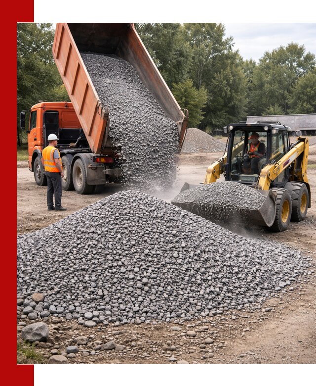 Купить гранитный щебень фракции 5–10 в Ноябрьске с доставкой