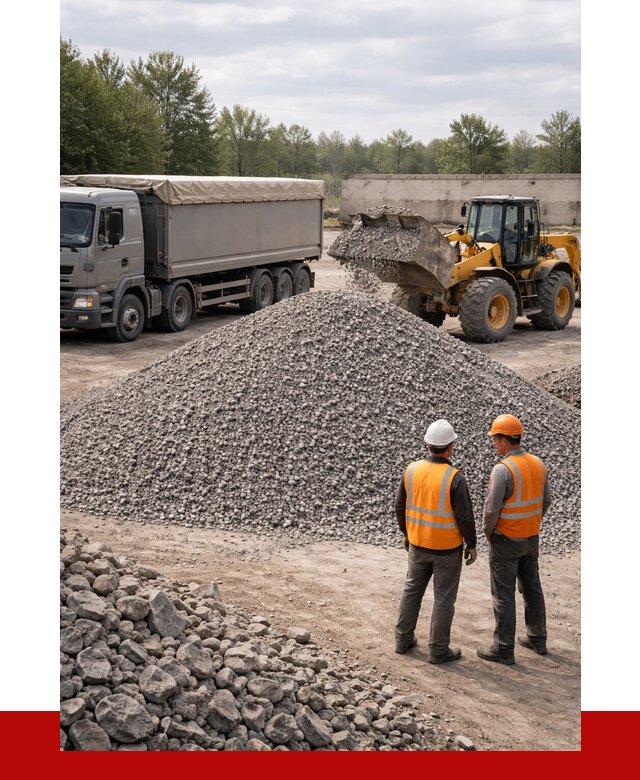 Гранитный щебень фракция 5-20 в Ноябрьске от 4255 руб | ПРОНЕРУДНбс