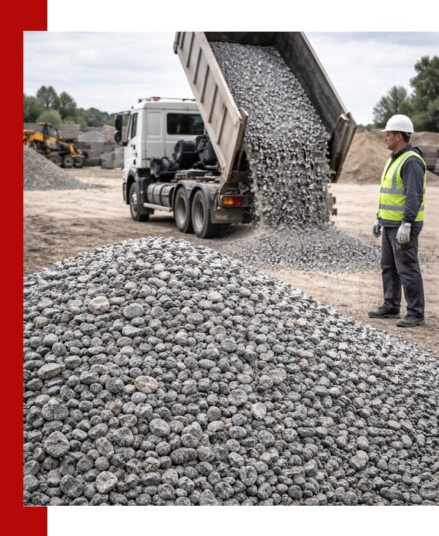 Доставка и продажа гранитного щебня фракции 5-20 в Ноябрьске