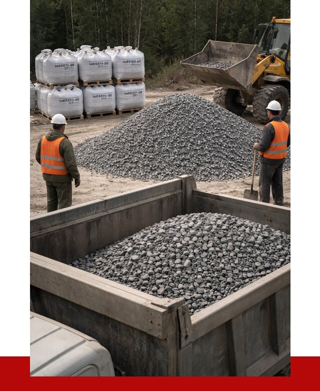 Щебень габбро диабаз 20-40 в Ноябрьске от 3444 руб. | ПРОНЕРУДНбс