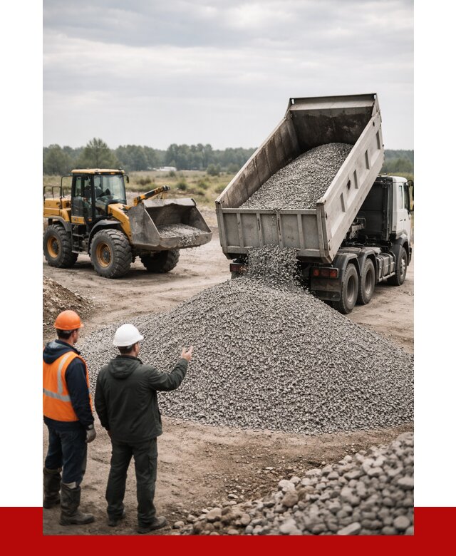 гравийный щебень фракция 3-10 в Ноябрьске от 3242 р. ПРОНЕРУДНбс