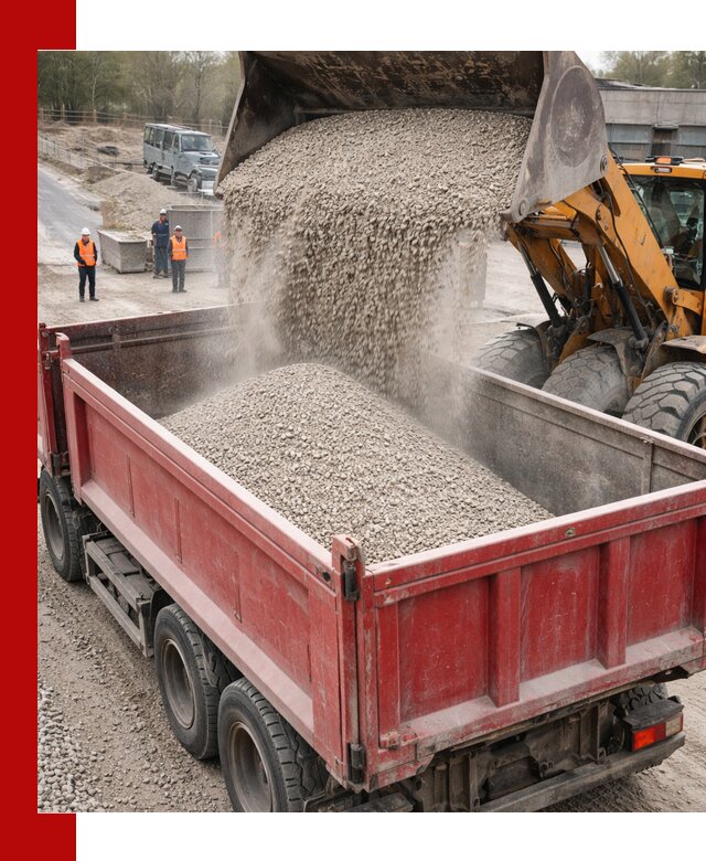 Купить известняковый щебень фракции 0-5 с доставкой в Ноябрьске