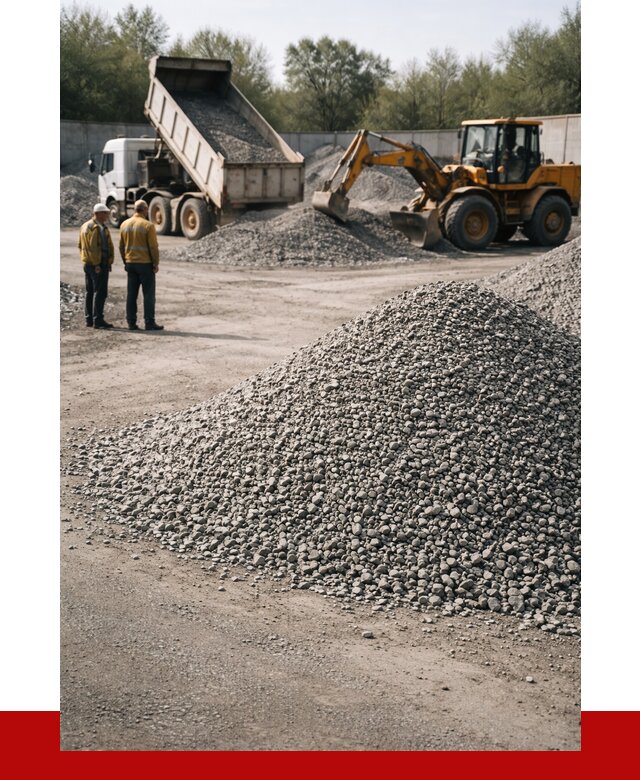 Вторичный щебень фр. 5-20 в Ноябрьске от 1621 р. - ПРОНЕРУДНбс