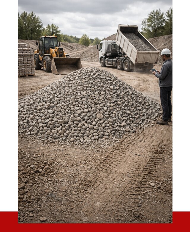 Купить бетонный щебень в Ноябрьске, от 3242 р. ПРОНЕРУДНбс