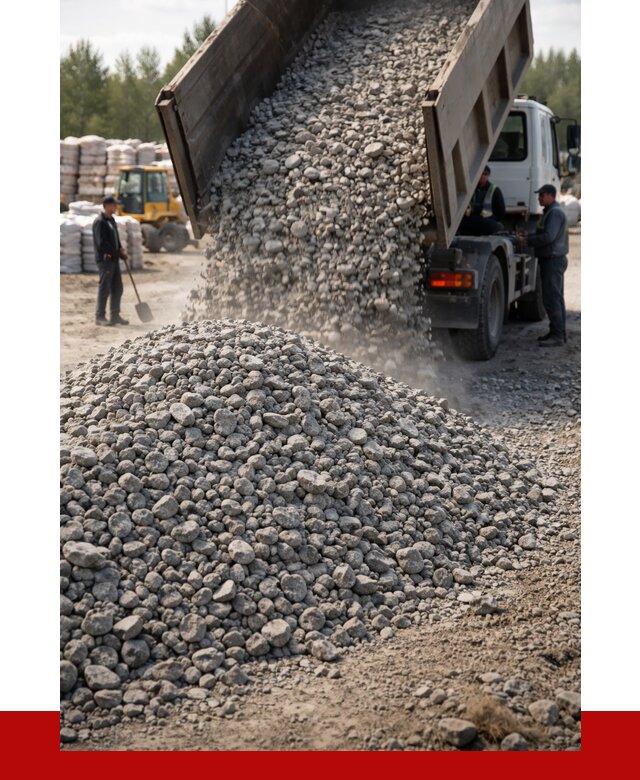 Бетонный щебень фракция 40-70 в Ноябрьске от 1823 р. ПРОНЕРУДНбс