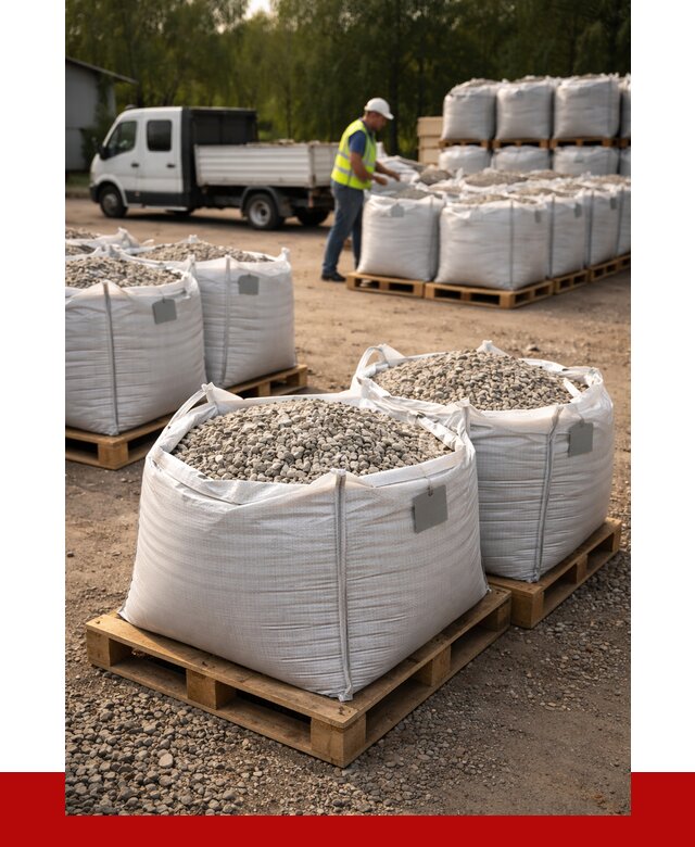 Щебень в мешках с доставкой в Ноябрьске от 4255 р. | ПРОНЕРУДНбс