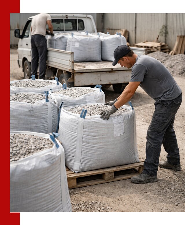 Доставка щебня в мешках по выгодным ценам в Ноябрьске