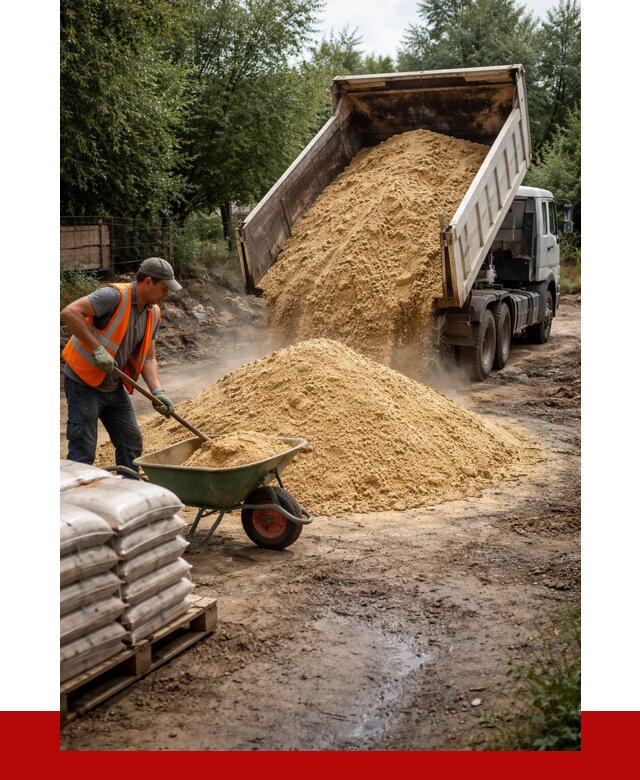 Купить песок с доставкой в Ноябрьске от 1823 р. | ПРОНЕРУДНбс