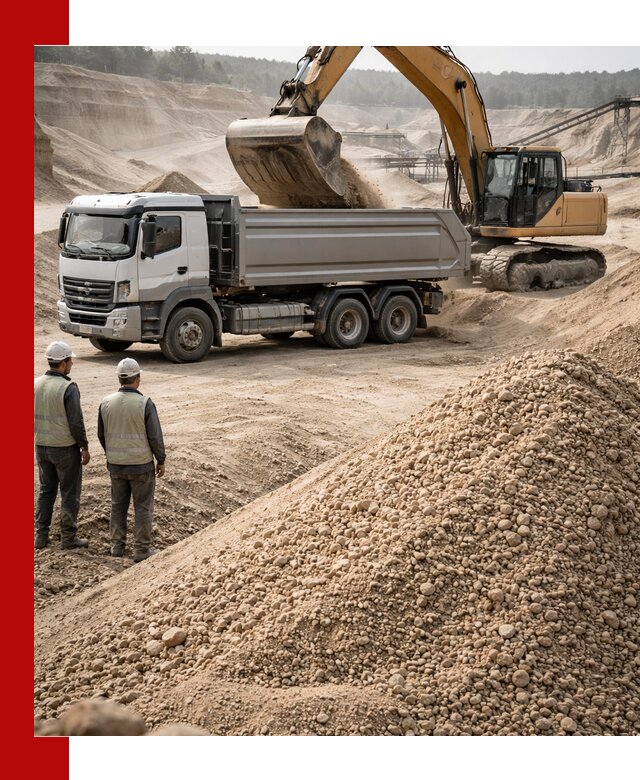 Карьерный крупнозернистый песок с доставкой в Ноябрьске