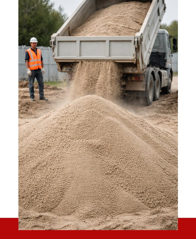 Купить сеяный песок с доставкой в Ноябрьске от 2229 р ПРОНЕРУДНбс