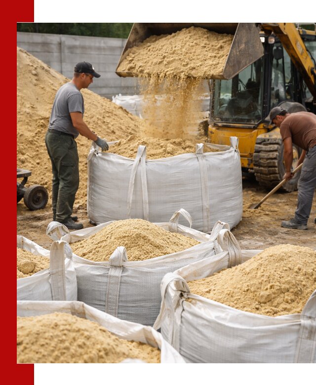 Поставка качественного песка для кладки в Ноябрьске