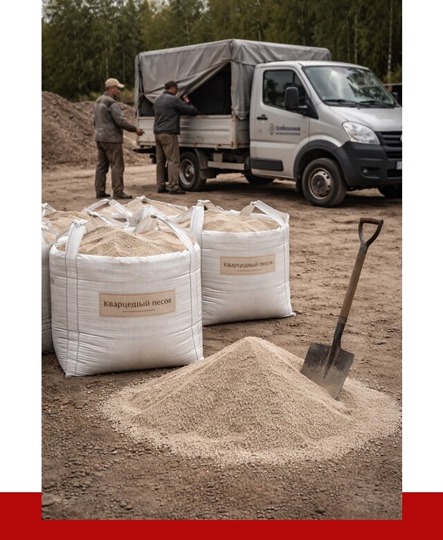 Кварцевый песок для пескоструя в Ноябрьске от 4559 р. | ПРОНЕРУДНбс