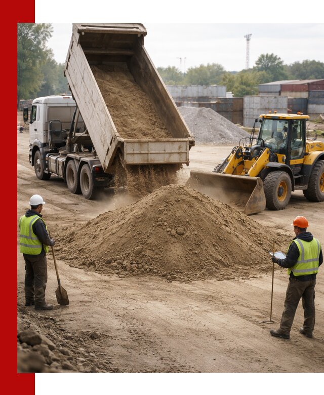 Доставка и продажа пескогрунта оптом и в розницу в Ноябрьске