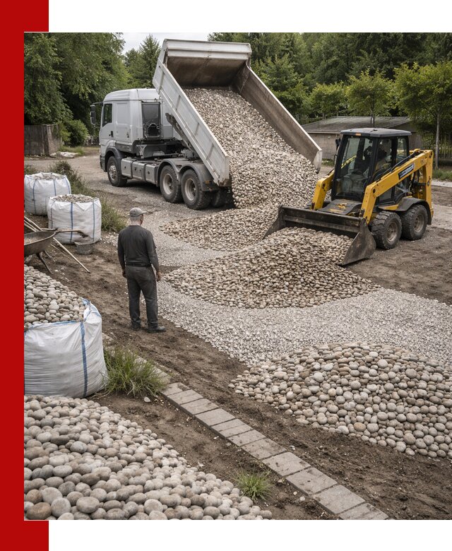 Доставка морской гальки оптом и в розницу в Ноябрьске