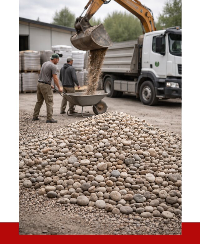 Галька декоративная в Ноябрьске от 3242 р. за куб | ПРОНЕРУДНбс