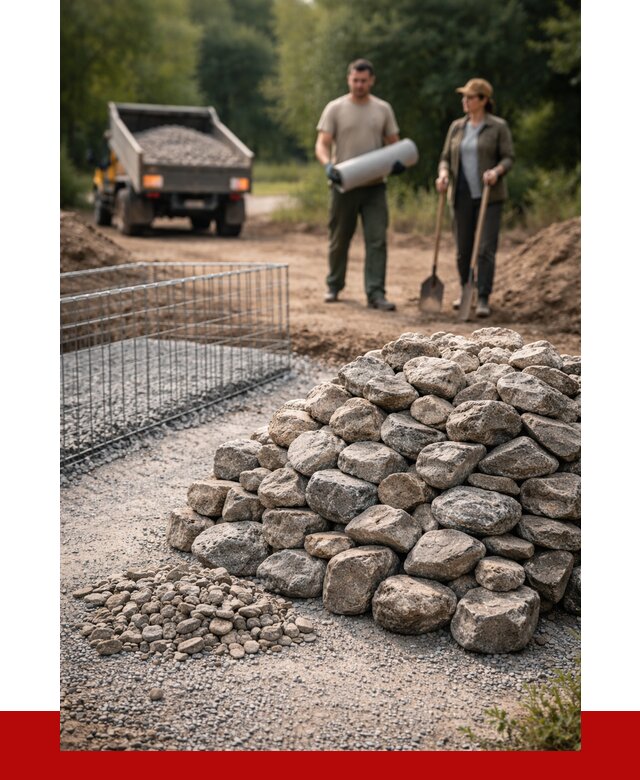 Камень для габионов фракция 100-200 в Ноябрьске от 4862 р. | ПРОНЕРУДНбс