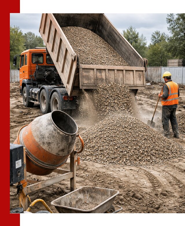 Опгс для бетона с доставкой самосвалом в Ноябрьске от производителя