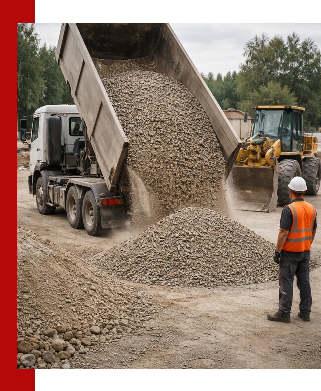 Доставка щпс в Ноябрьске — щебеночно-песчаная смесь под заборы и дорожки