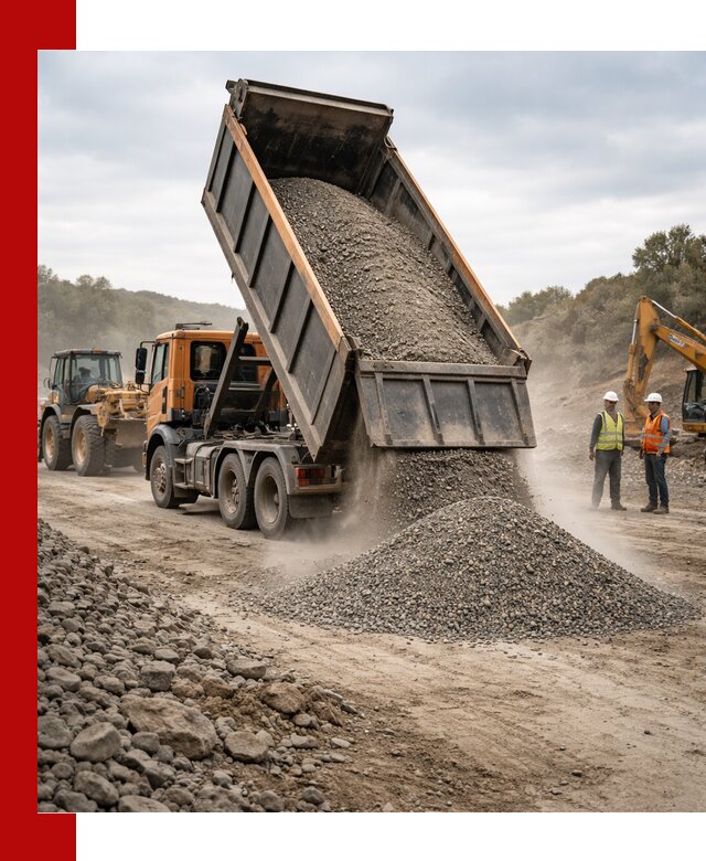 Щебёночно-песчаная смесь ЩПС С1 с доставкой в Ноябрьске