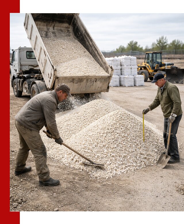 Мраморная крошка с доставкой и разгрузкой в Ноябрьске