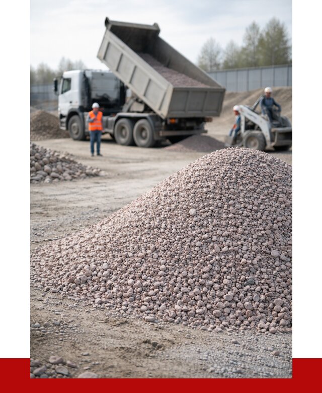 Крошка розовый гранит в Ноябрьске с доставкой от 4660 р. | ПРОНЕРУДНбс