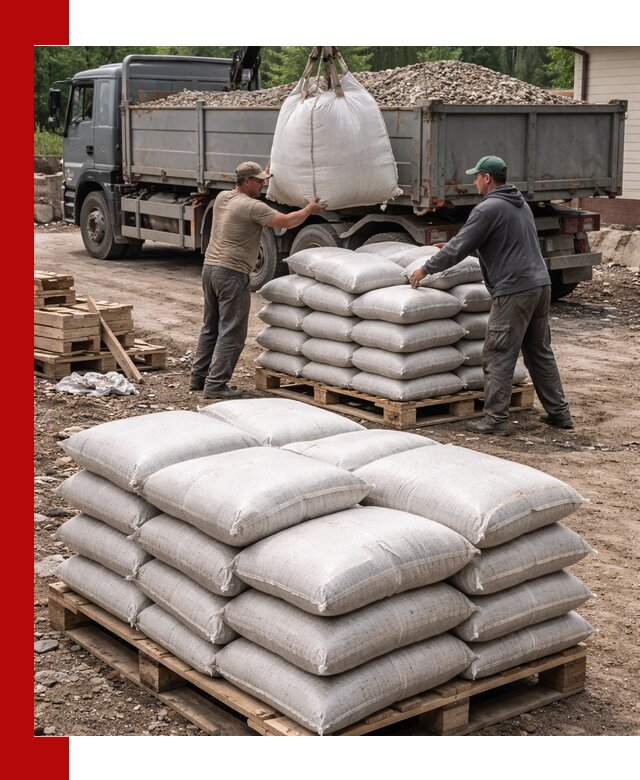 Керамзит в мешках с доставкой в Ноябрьске от компании-поставщика