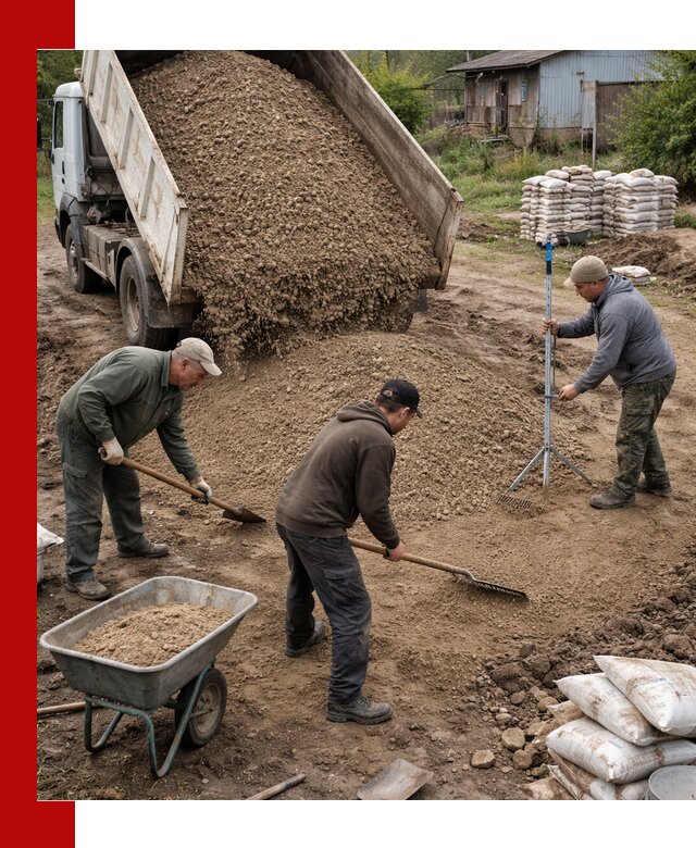 Керамзитовый песок с доставкой в Ноябрьске оптом и в розницу