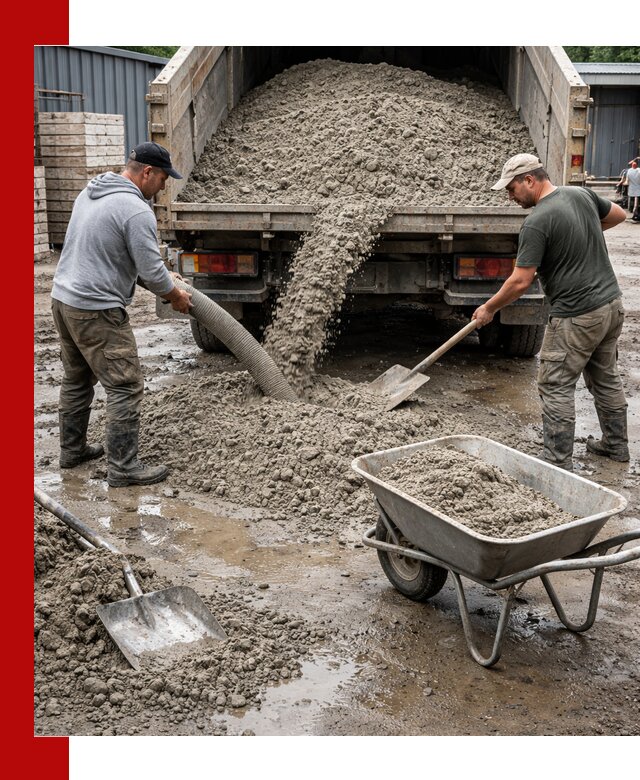 Цементно-песчаная смесь М150 доставка в Ноябрьске