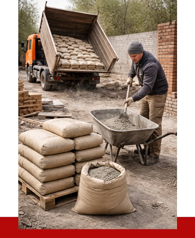 Купить сухую смесь для кладки в Ноябрьске от 1216 р. | ПРОНЕРУДНбс