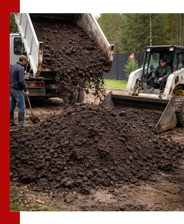 Плодородный грунт с доставкой в Ноябрьске для садов и огородов