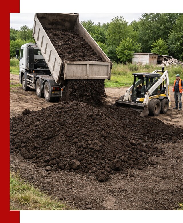 Поставка плодородной земли с доставкой самосвалом в Ноябрьске