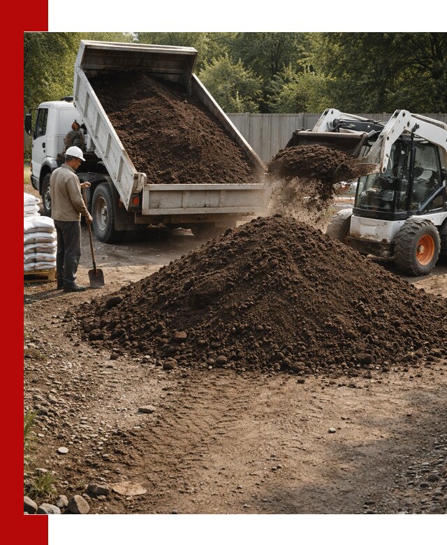 Доставка растительного грунта в Ноябрьске от производителя оптом и в розницу