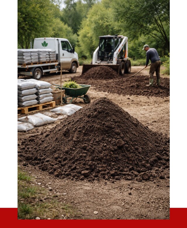 Грунт для озеленения с доставкой в Ноябрьске от 1823 р. | ПРОНЕРУДНбс