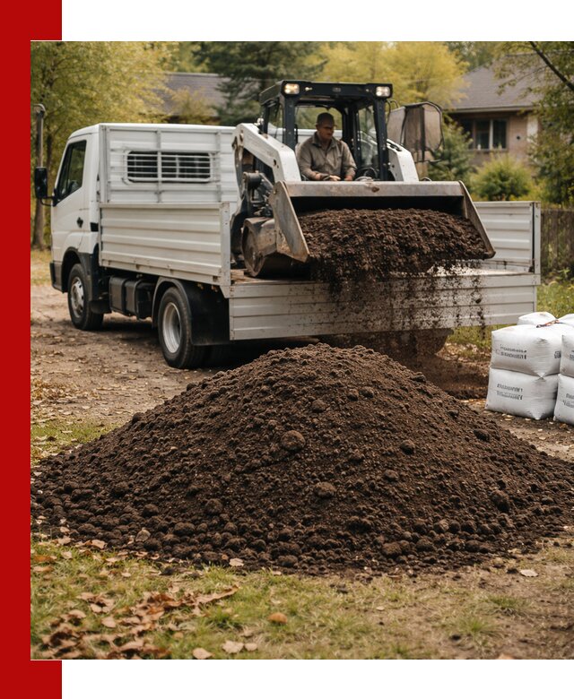 Доставка садовой земли в больших объёмах в Ноябрьске