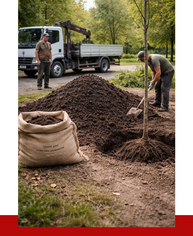 Грунт для посадки деревьев в Ноябрьске от 1216 р. | ПРОНЕРУДНбс