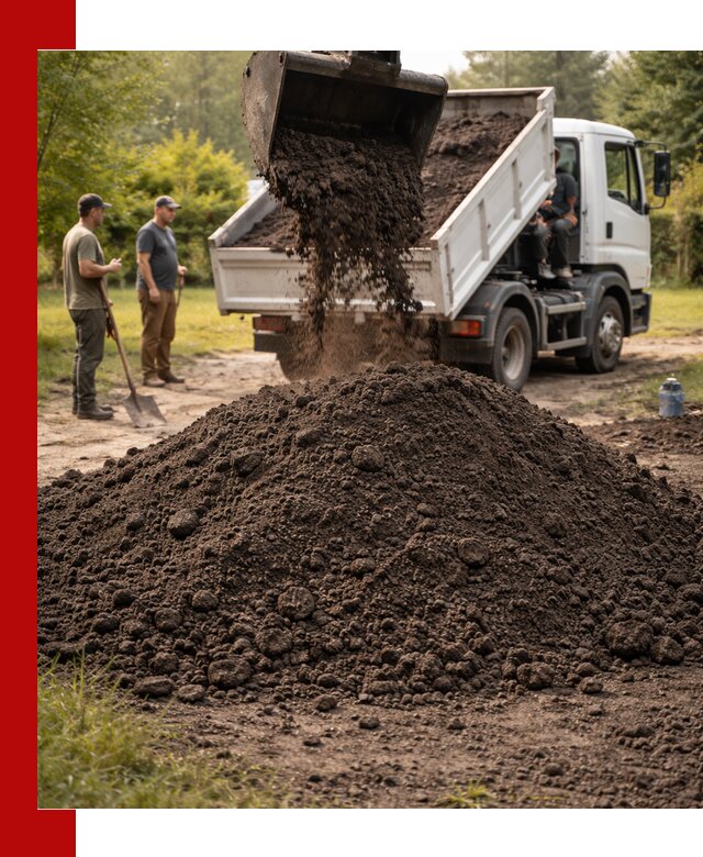 Доставка и продажа чернозема в Ноябрьске оптом и в розницу