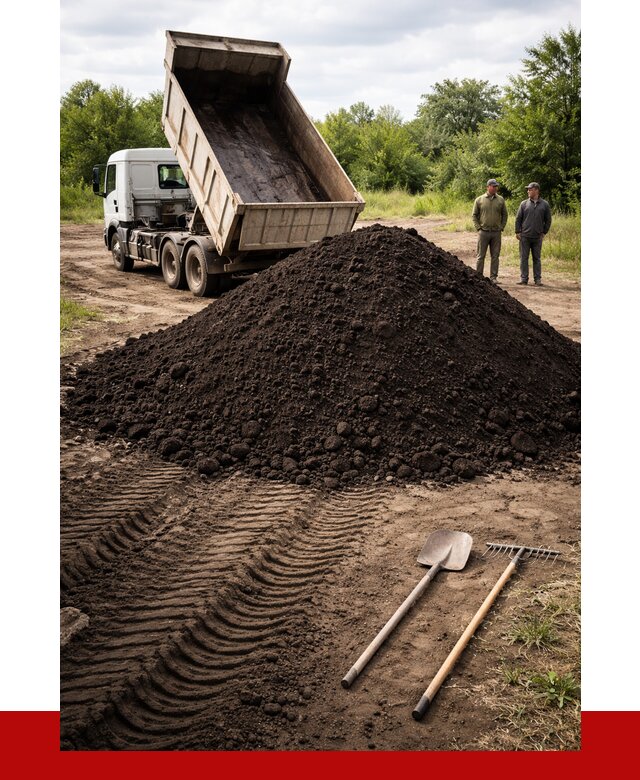 Купить чернозем навалом в Ноябрьске от 1216 р. за куб | ПРОНЕРУДНбс