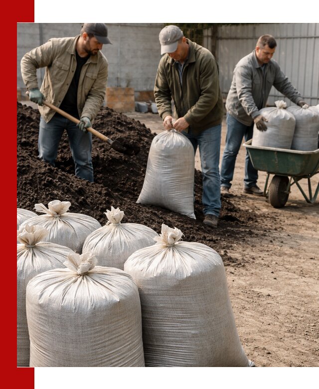 Купить чернозем в мешках с доставкой в Ноябрьске