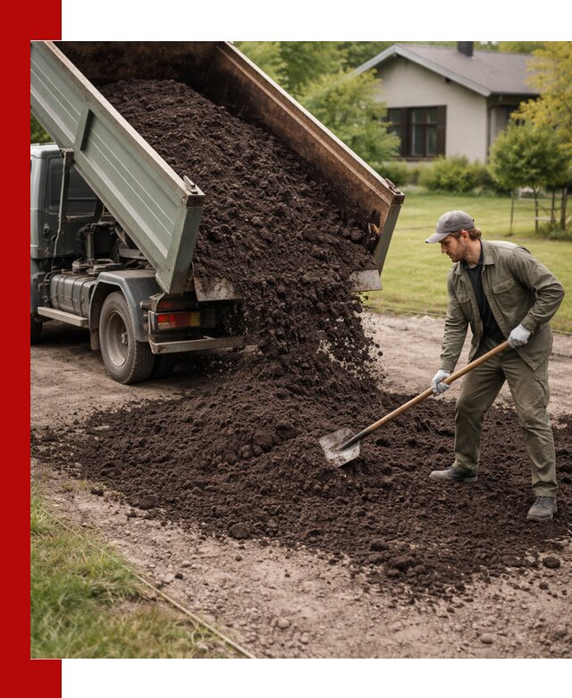 Чернозем для газона с доставкой в Ноябрьске быстро и качественно