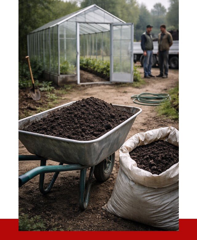 Чернозем для теплицы в Ноябрьске с доставкой от 1520 р. | ПРОНЕРУДНбс