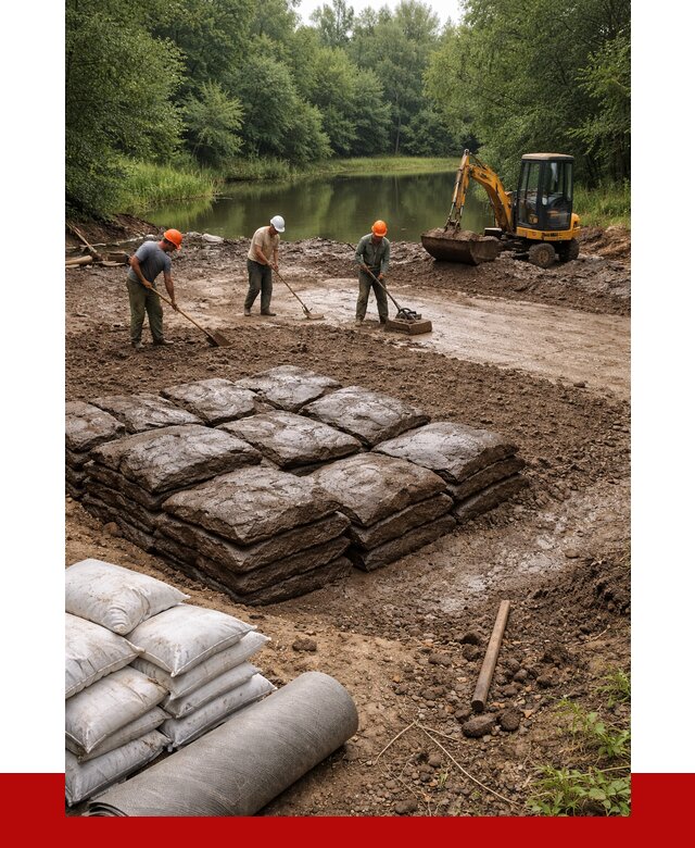 Купить глину для пруда в Ноябрьске от 4559 р. с доставкой | ПРОНЕРУДНбс