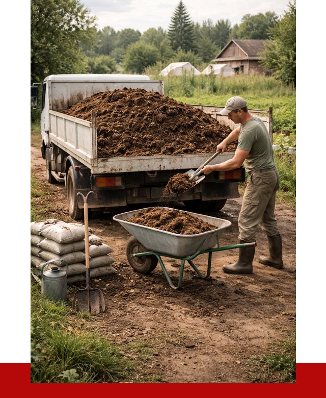 Купить коровий навоз с доставкой в Ноябрьске от 1823 р. | ПРОНЕРУДНбс