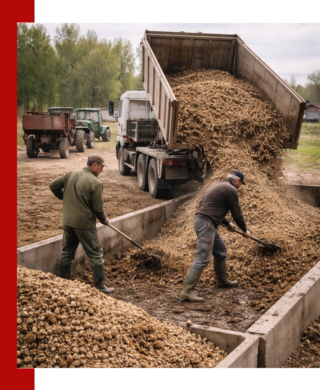 Куриный помет с доставкой в Ноябрьске оптом и в розницу