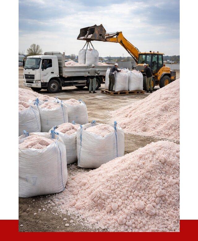 Калийная соль оптом с доставкой в Ноябрьске от 6281 р. | ПРОНЕРУДНбс