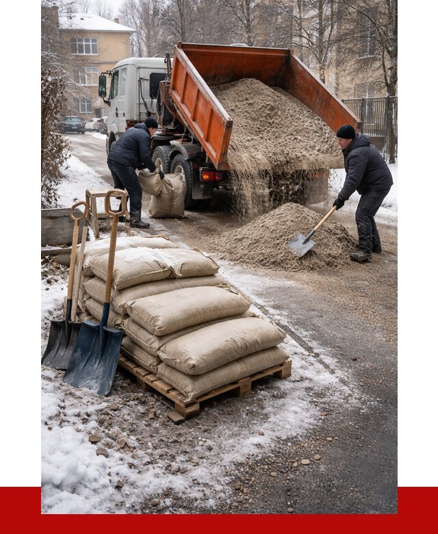 Противогололедные материалы оптом в Ноябрьске от 4255 р. | ПРОНЕРУДНбс