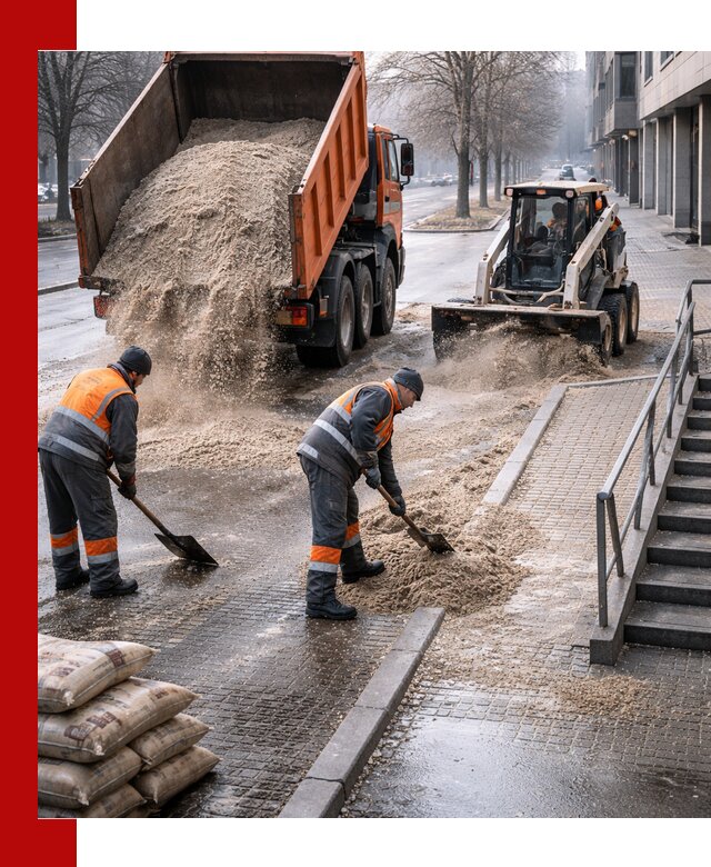Поставка противогололедных материалов в Ноябрьске