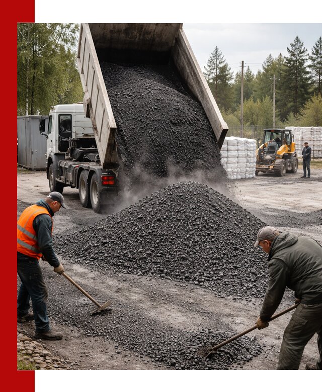 Доставка и продажа асфальтного гранулята в Ноябрьске